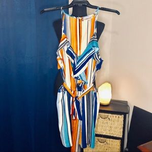 JENNIFER LOPEZ Striped Romper size 16